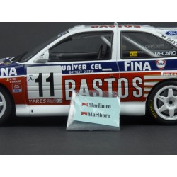 Ford Escort RS Cosworth Nr.11 24h Ypres 1995, IXO Models 1/24 scale