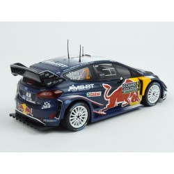 Ford Fiesta WRC Nr.2 Rally Monte Carlo 2018, IXO Models 1/24 scale
