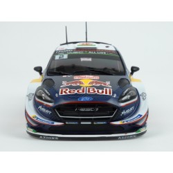 Ford Fiesta WRC Nr.2 Rally Monte Carlo 2018, IXO Models 1/24 scale