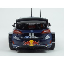 Ford Fiesta WRC Nr.2 Rally Monte Carlo 2018, IXO Models 1/24 scale