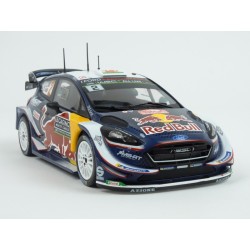Ford Fiesta WRC Nr.2 Rally Monte Carlo 2018, IXO Models 1/24 scale