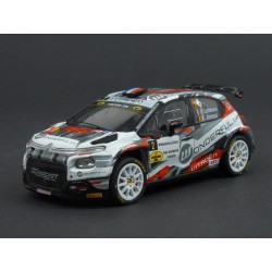 Citroen C3 Rally2 Nr.2 Winner Rallye du Condroz-Huy (Belgium) 2021 model 1:43 IXO Models RAM817LQ
