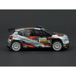 Citroen C3 Rally2 Nr.2 Winner Rallye du Condroz-Huy (Belgium) 2021 model 1:43 IXO Models RAM817LQ