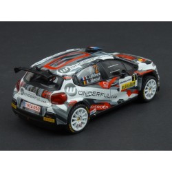 Citroen C3 Rally2 Nr.2 Winner Rallye du Condroz-Huy (Belgium) 2021 model 1:43 IXO Models RAM817LQ