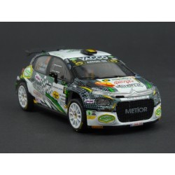 Citroen C3 Rally2 Nr.9 Rallye du Condroz-Huy (Belgium) 2021 model 1:43 IXO Models RAM818LQ