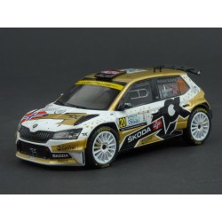 Škoda Fabia Rally 2 EVO Nr.20 Winner WRC2 Rallye Monza 2021 model 1:43 IXO Models RAM827B