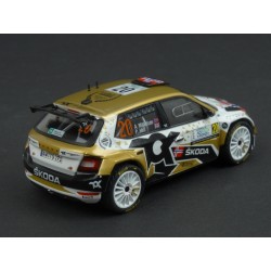 Škoda Fabia Rally 2 EVO Nr.20 Winner WRC2 Rallye Monza 2021 model 1:43 IXO Models RAM827B