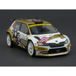 Škoda Fabia Rally 2 EVO Nr.20 Winner WRC2 Rallye Monza 2021 model 1:43 IXO Models RAM827B