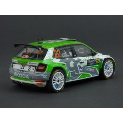 Škoda Fabia Rally 2 EVO Nr.22 Rallye Monte Carlo 2022 model 1:43 IXO Models RAM840.22