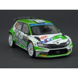 Škoda Fabia Rally 2 EVO Nr.22 Rallye Monte Carlo 2022 model 1:43 IXO Models RAM840.22