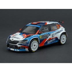 Škoda Fabia Rally 2 EVO Nr.30 Rallye Monte Carlo 2022, IXO Models 1/43 scale