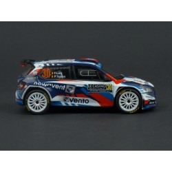 Škoda Fabia Rally 2 EVO Nr.30 Rallye Monte Carlo 2022, IXO Models 1/43 scale