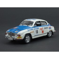 Saab 96 V4 Nr.18 Rally of the 1000 Lakes 1976 model 1:43 IXO Models RAC378B