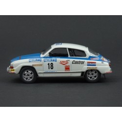 Saab 96 V4 Nr.18 Rally of the 1000 Lakes 1976 model 1:43 IXO Models RAC378B