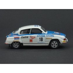Saab 96 V4 Nr.18 Rally of the 1000 Lakes 1976 model 1:43 IXO Models RAC378B