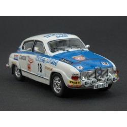 Saab 96 V4 Nr.18 Rally of the 1000 Lakes 1976 model 1:43 IXO Models RAC378B