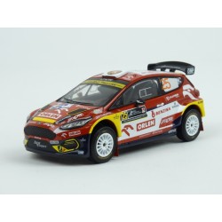 Ford Fiesta Rally2 Nr.25 Acropolis Rally 2021 model 1:43 IXO Models RAM816LQ