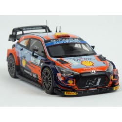 Hyundai i20 Coupe WRC Nr.6 Rally Monza 2021 (3rd Place), IXO Models 1/43 scale