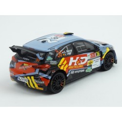 Hyundai i20 R5 Nr.36 Rally Ypres 2021 model 1:43 IXO Models RAM812LQ