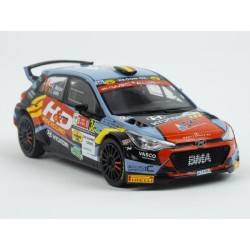 Hyundai i20 R5 Nr.36 Rally Ypres 2021 model 1:43 IXO Models RAM812LQ