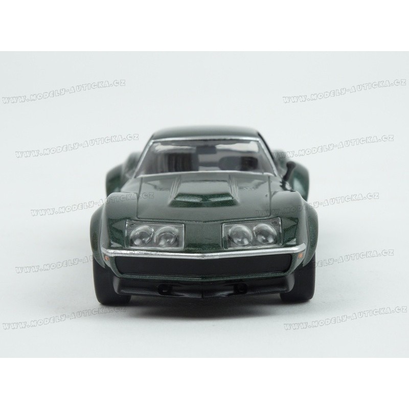 CHEVROLET CORVETTE C3 CUSTOM 1972 DARK GREEN METAL IXO CLC414N 1/43 4895102328529