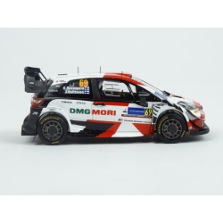 Toyota Yaris WRC Nr.69 Winner Rally Estonia 2021 (The Youngest WRC Winner), Spark 1/43 scale