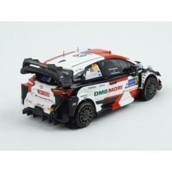 Toyota Yaris WRC Nr.69 Winner Rally Estonia 2021 (The Youngest WRC Winner), Spark 1/43 scale
