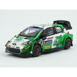 Toyota Yaris WRC Nr.4 Rally Finland 2021 (4th Place), Spark 1/43 scale