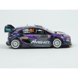 Ford Puma Rally1 Nr.44 Rallye Monte Carlo 2022 (5th Place), Spark 1/43 scale
