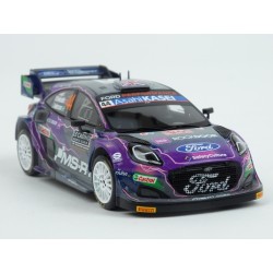 Ford Puma Rally1 Nr.44 Rallye Monte Carlo 2022 (5th Place), Spark 1/43 scale