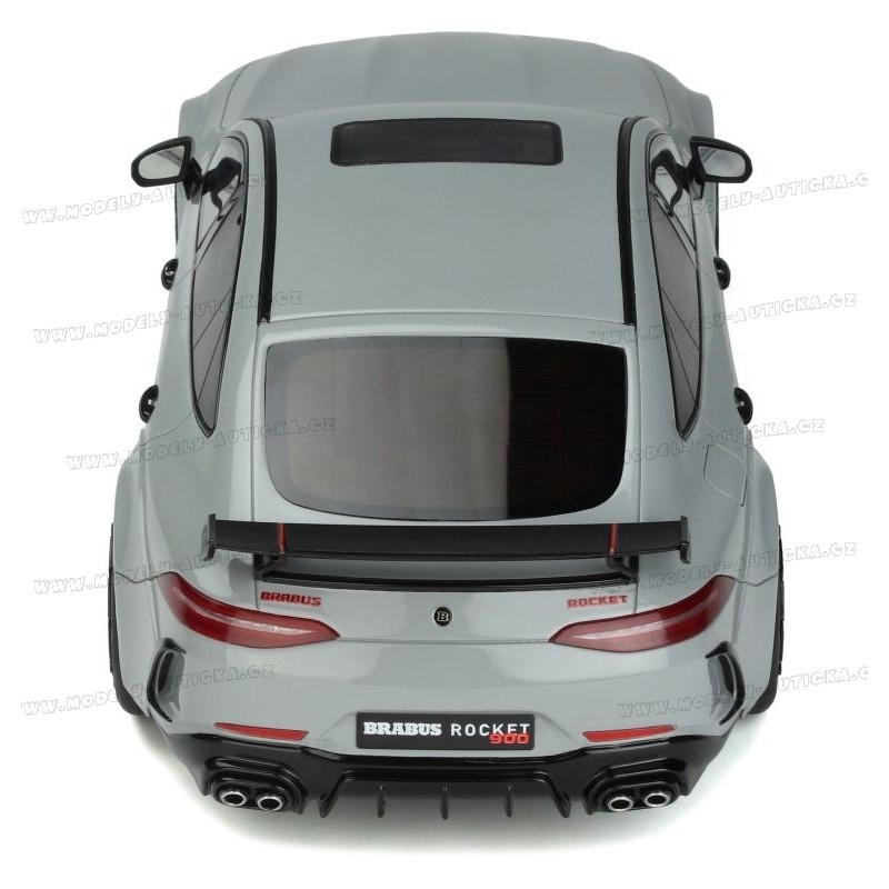 Miniature GTspirit 1/18 - Brabus Rocket 900 AMG GT, Grise, Résine, Neuve 2021