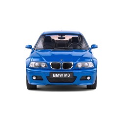 BMW (E46) M3 Coupe 2000 (Laguna Blue) model 1:18 Solido S1806502