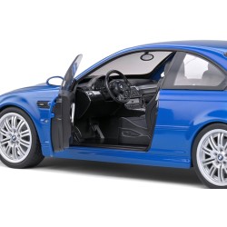 BMW (E46) M3 Coupe 2000 (Laguna Blue) model 1:18 Solido S1806502