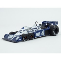 Tyrrell P34 Nr.4 GP Belgium 1977 model 1:24 IXO MODELS 24F002