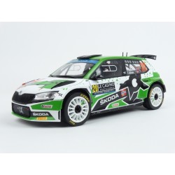 Škoda Fabia Rally 2 EVO Nr.20 Winner WRC2 Rallye Monte Carlo 2022, IXO Models 1/18 scale
