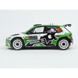 Škoda Fabia Rally 2 EVO Nr.20 Winner WRC2 Rallye Monte Carlo 2022, IXO Models 1/18 scale