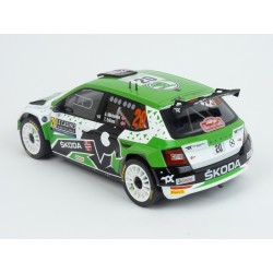 Škoda Fabia Rally 2 EVO Nr.20 Winner WRC2 Rallye Monte Carlo 2022, IXO Models 1/18 scale