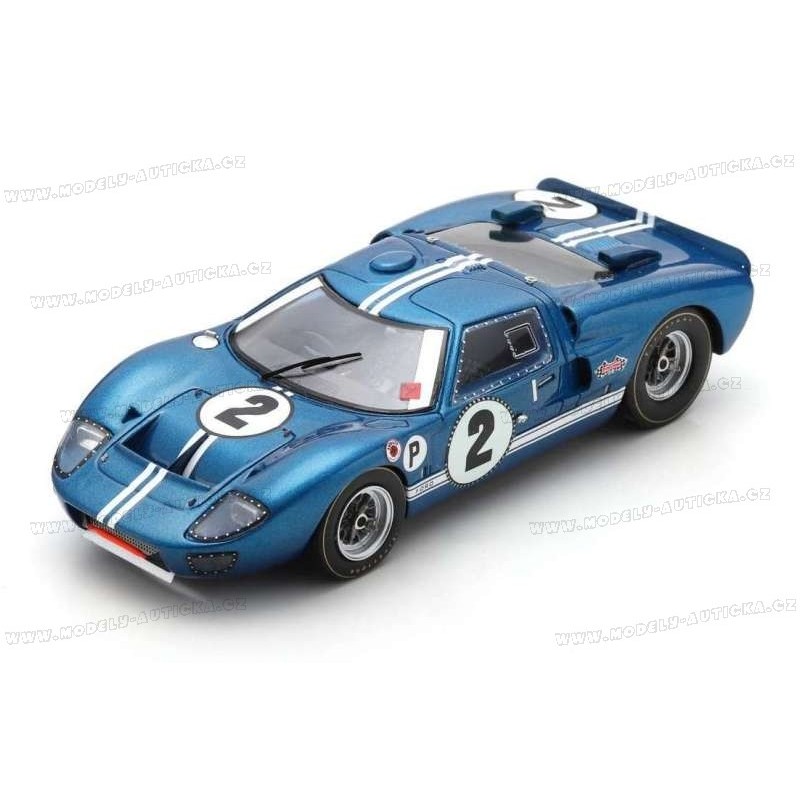 Ford GT40 Mk.II Nr.2 12H Sebring 1967 (2nd Place), Spark 1/43 scale