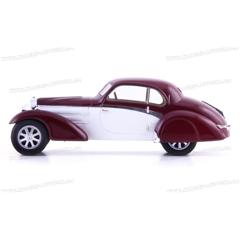 Bugatti Type 68 Coupe Argent - France - 1945 au 1/43 de AutoCult ATC03022