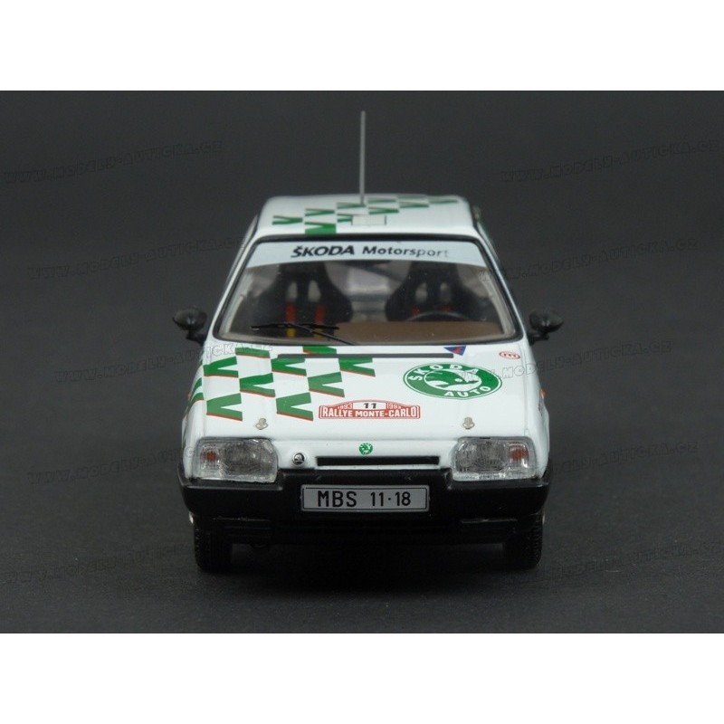 SKODA FAVORIT 136L 24° RALLYE BOHEMIA 1989 VLADIMIR BERGER IXO RAC431