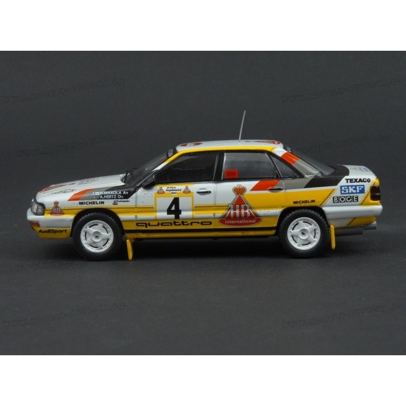 Audi 200 Quattro Nr.4 Acropolis Rally 1987 (3rd Place), IXO Models