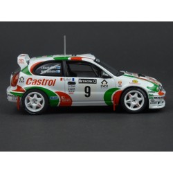 Toyota Corolla WRC Nr.9 RAC Rally 1997 (5th Place) model 1:43 IXO Models RAC394A