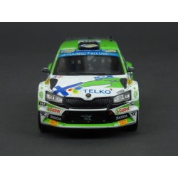 Škoda Fabia Rally2 EVO Nr.20 Rally Finland 2022, IXO Models 1/43 scale