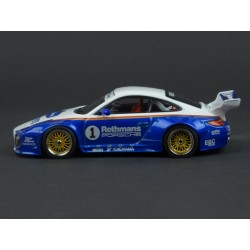 Porsche 911 (997) Slant Nose Old&New Body Kit iDL Design  Rothmans 2016 model 1:43 IXO Models MOC320