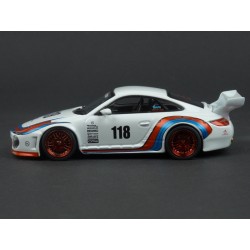 Porsche 911 (997) Slant Nose Old&New Body Kit iDL Design SEMA 2017 model 1:43 IXO Models MOC321