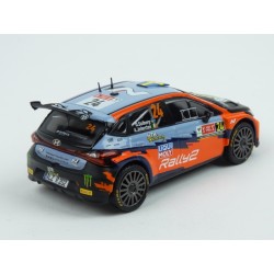Hyundai i20 N Rally2 Nr.24 Rallye Ypres (Belgium) 2021 model 1:43 IXO Models RAM813LQ