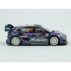 Ford Puma Rally1 Nr.44 Rallye Monte Carlo 2022 (5th Place) model 1:43 IXO Models RAM830.22