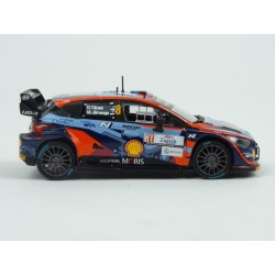 Hyundai i20 N Rally1 Nr.8 Rally Croatia 2022 (2nd Place) model 1:43 IXO Models RAM850.22