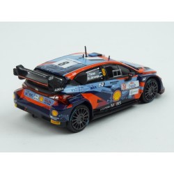 Hyundai i20 N Rally1 Nr.8 Rally Croatia 2022 (2nd Place) model 1:43 IXO Models RAM850.22