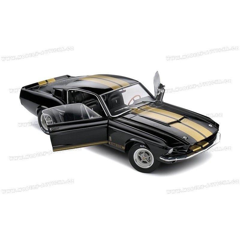 Coffret Duo Solido 1/18 Ford Mustang Shelby GT500 - 1967 Rouge Et 2020 Bleu